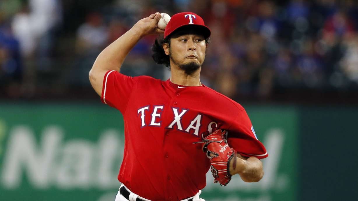 Rangers win 6-2 as Darvish ends long losing streak vs. A's