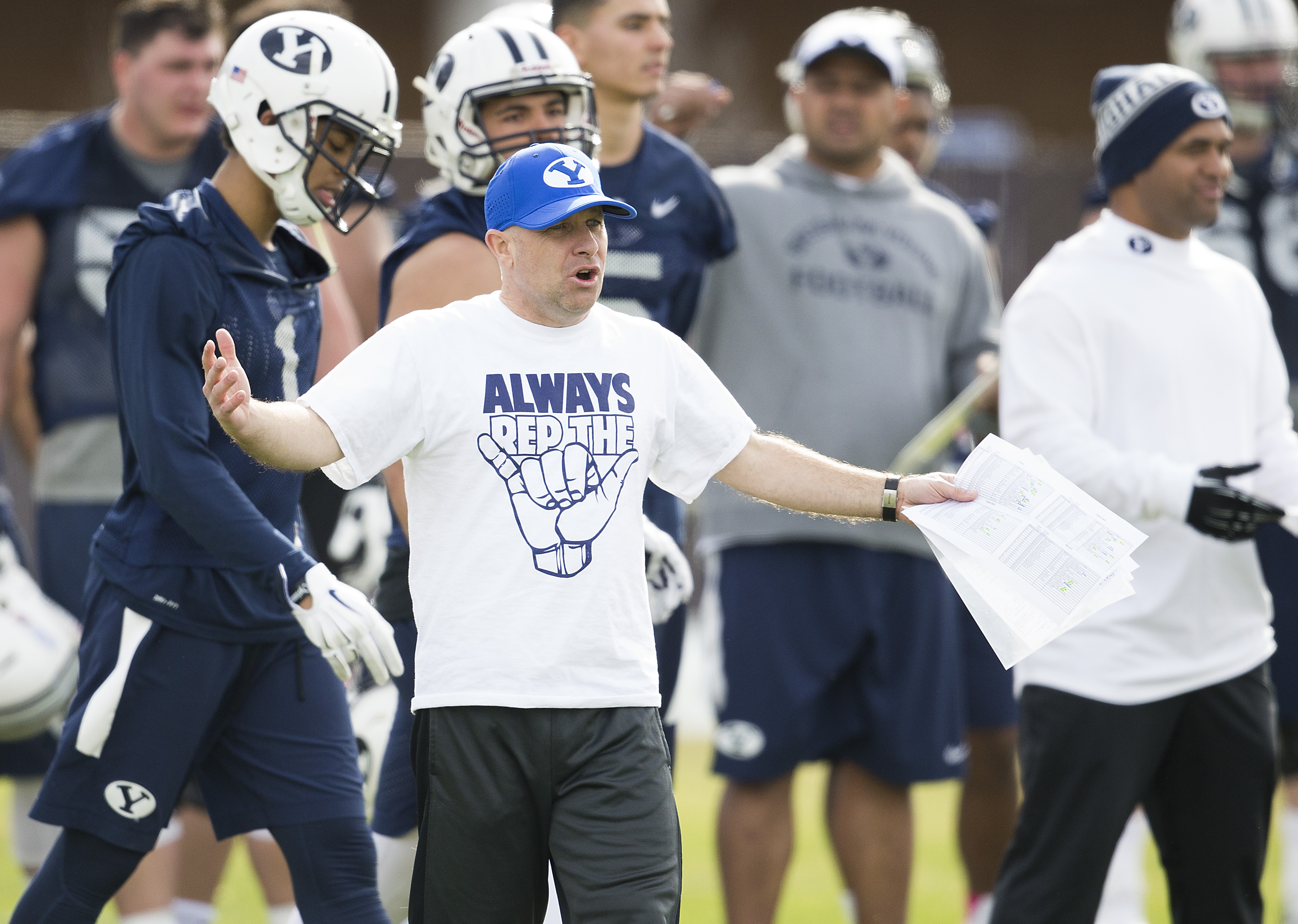 Steve Clark: BYU's big coach on campus