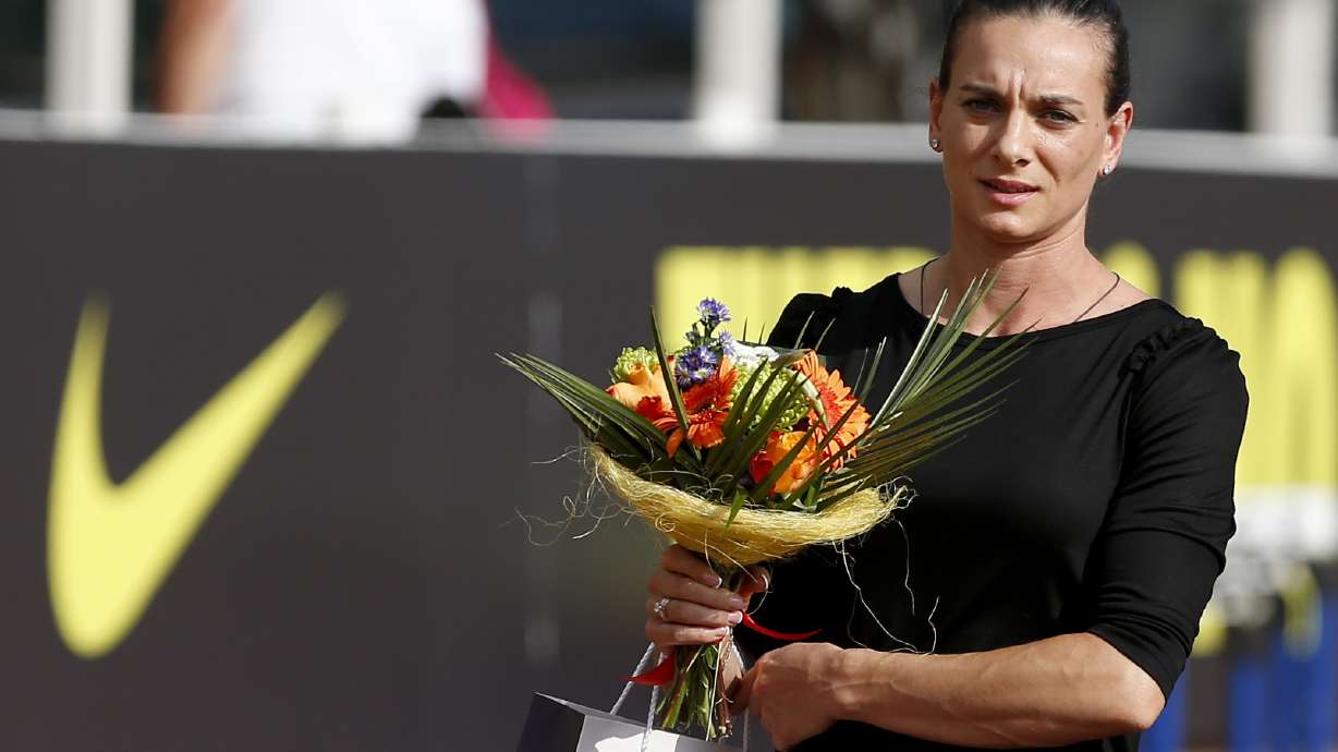 Pole vault record holder Isinbayeva retires from competing