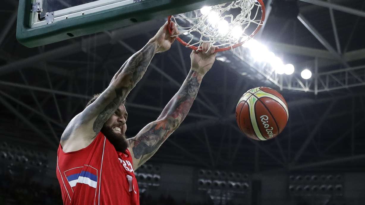 Serbia beats Australia 87-61, plays US for men's hoops title