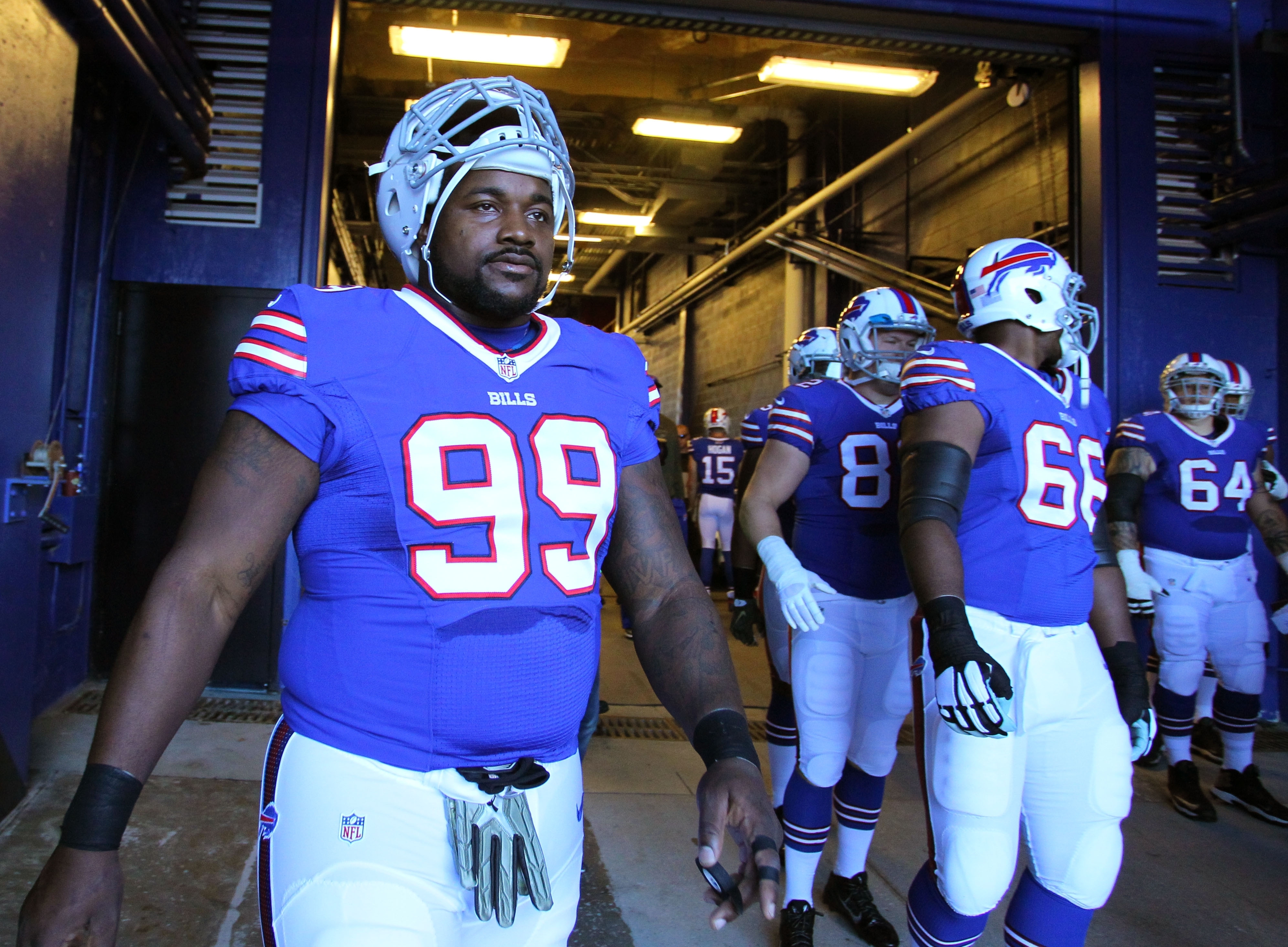 Bills defensive tackle Dareus to enter rehab facility