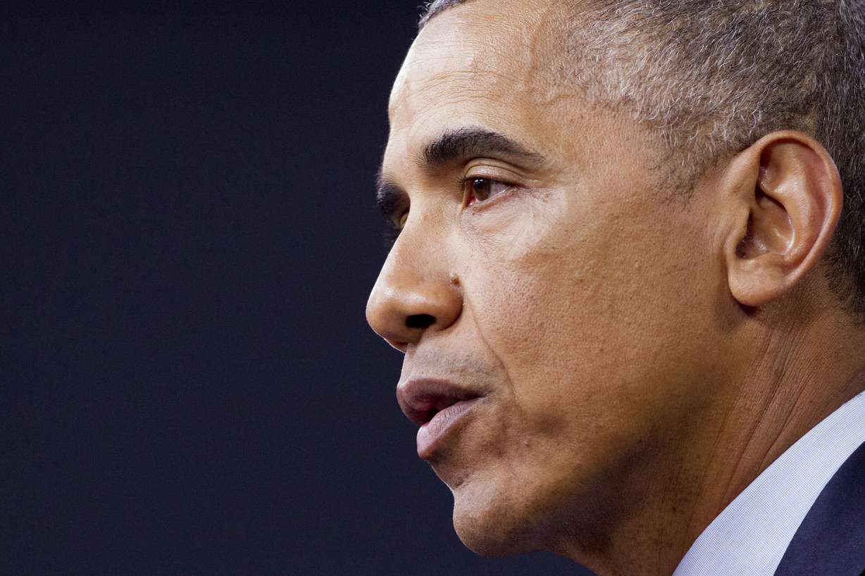 In this Aug. 4, 2016 file photo, President Barack Obama speaks during a news conference at the Pentagon. President Barack Obama returns from vacation rested and ready for a busy fall, including fending off congressional attacks over the administration's $400 million "leverage" payment to Iran. (Jacquelyn Martin, AP Photo, File)