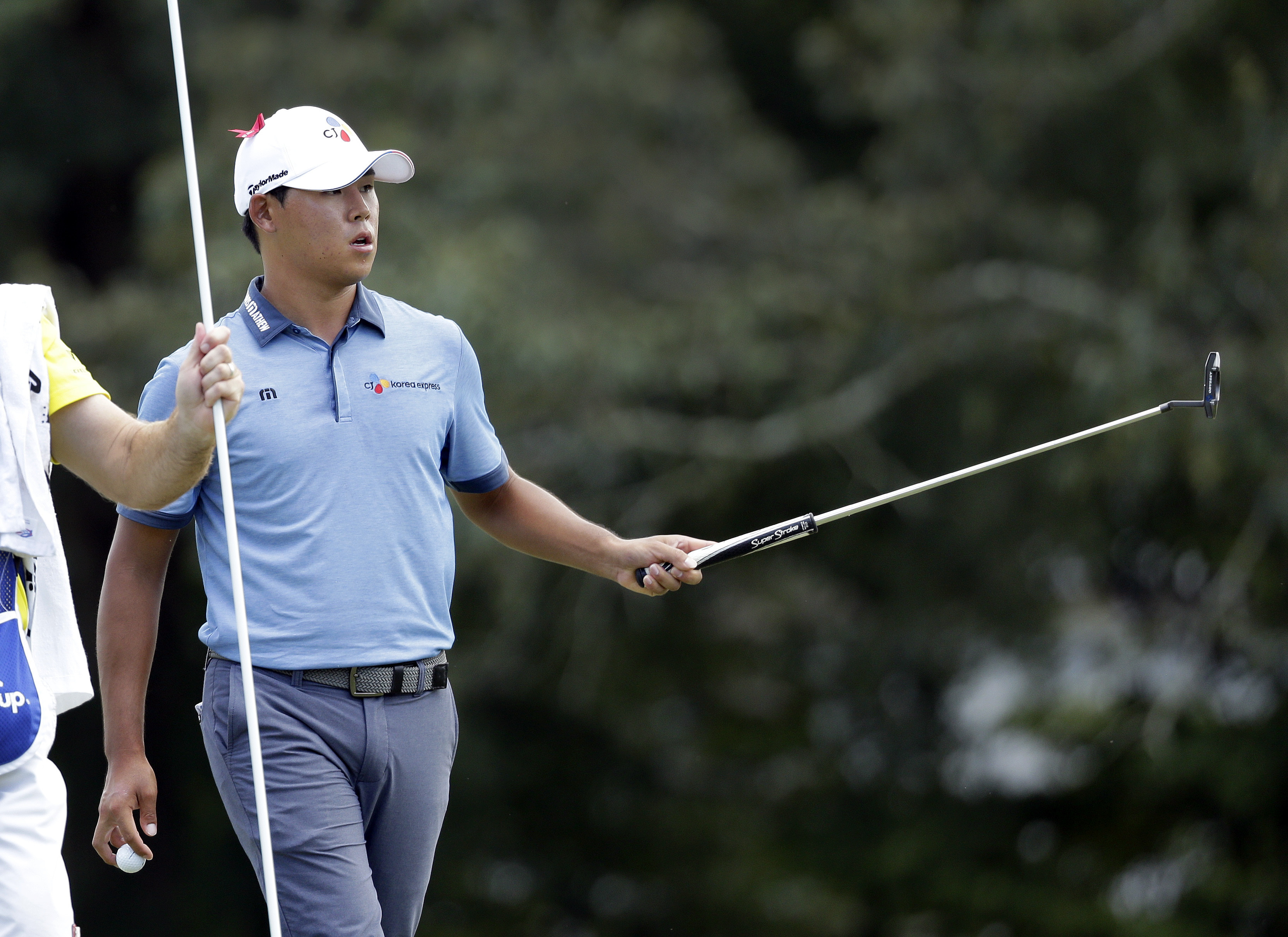 Si Woo Kim wins Wyndham Championship for 1st PGA Tour title