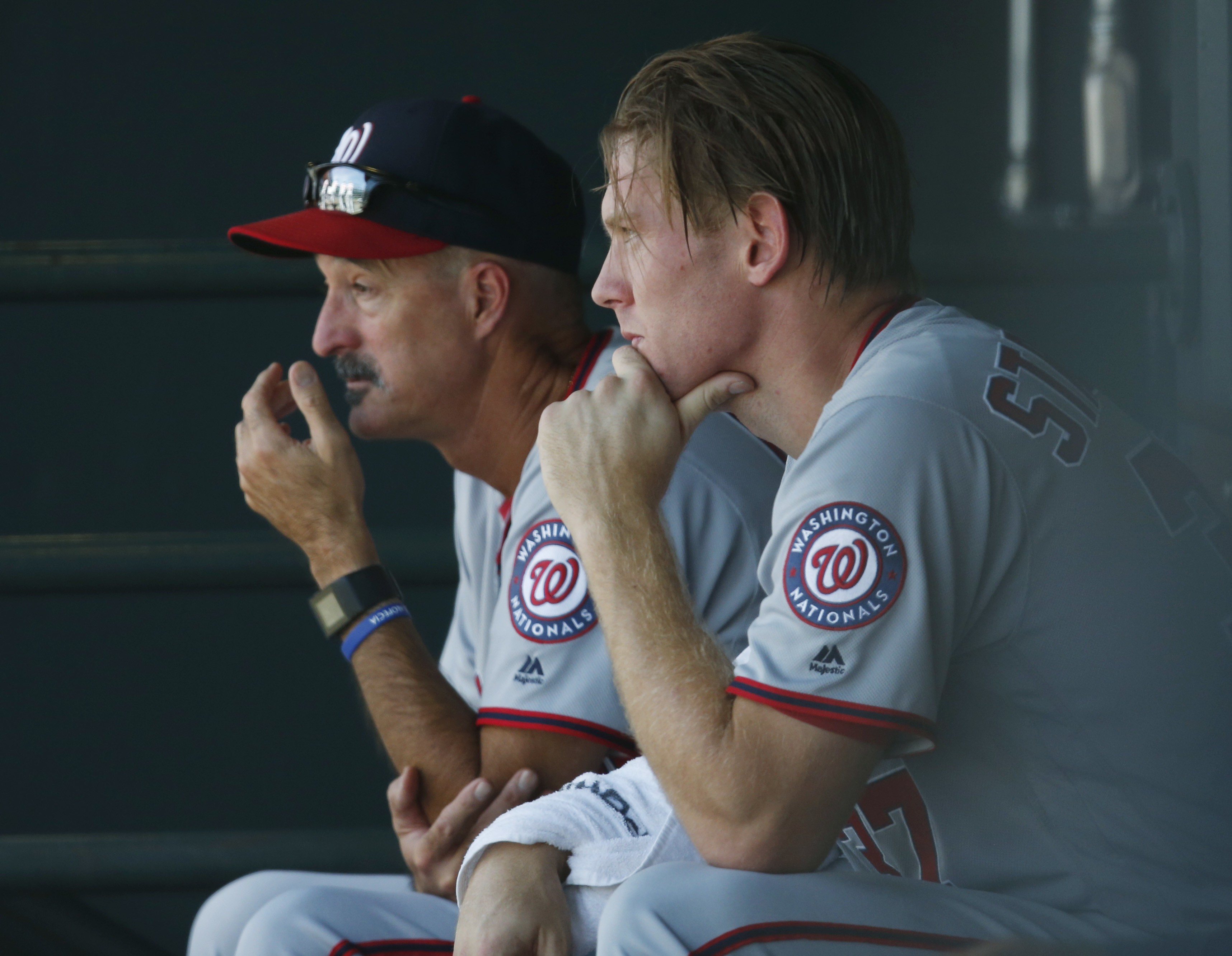 Nationals put Strasburg on disabled list with elbow soreness