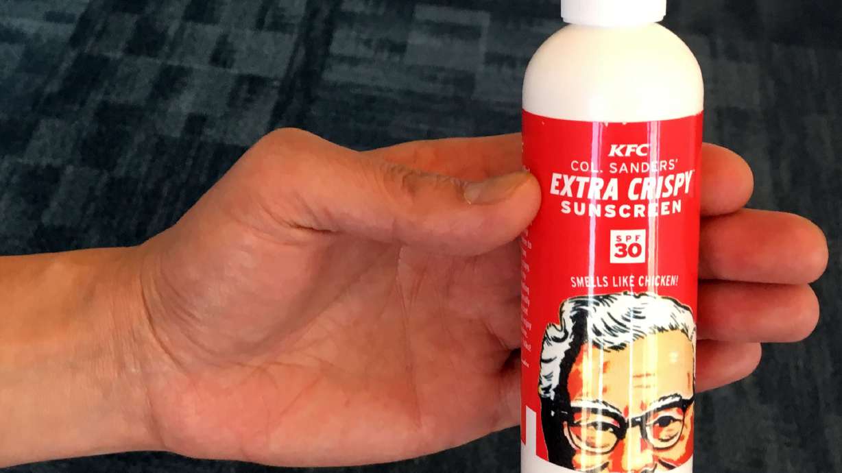 KFC's new marketing gimmick: Giving away scented sunscreen