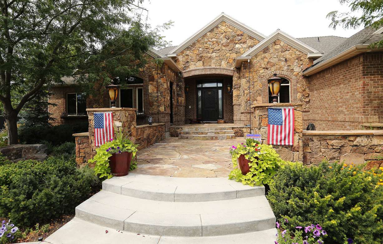 A home for sale in Bluffdale is seen on Wednesday, Aug. 17, 2016. The Wasatch Front’s surging economy and strong housing market is boosting the sale of million-dollar homes. (Photo: Jeffrey D. Allred, Deseret News)