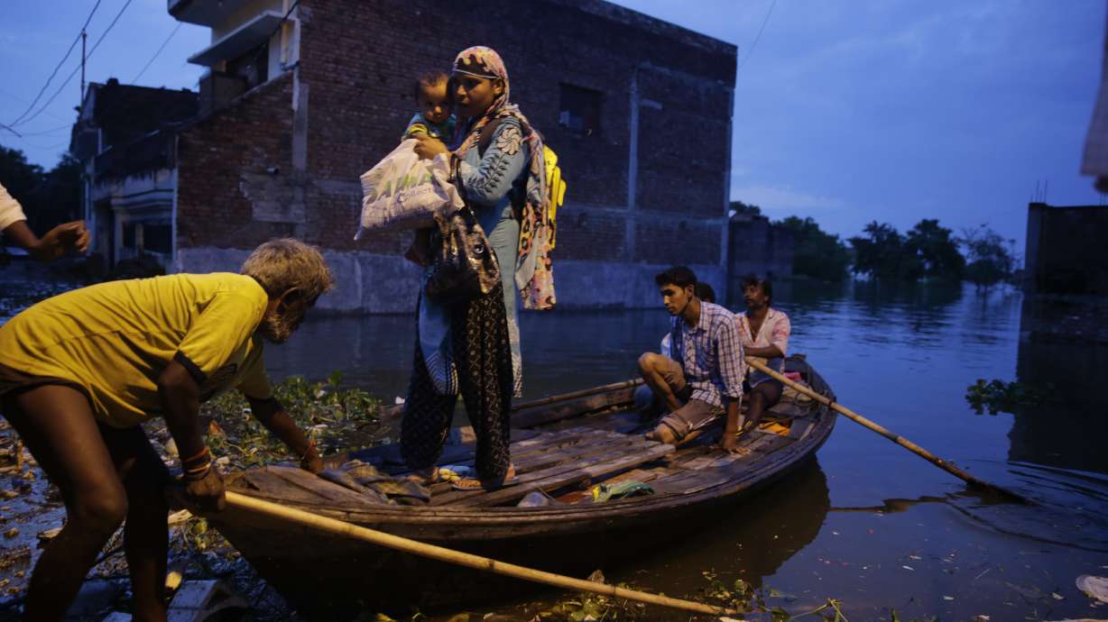 Monsoon floods have killed at least 175 in India since June