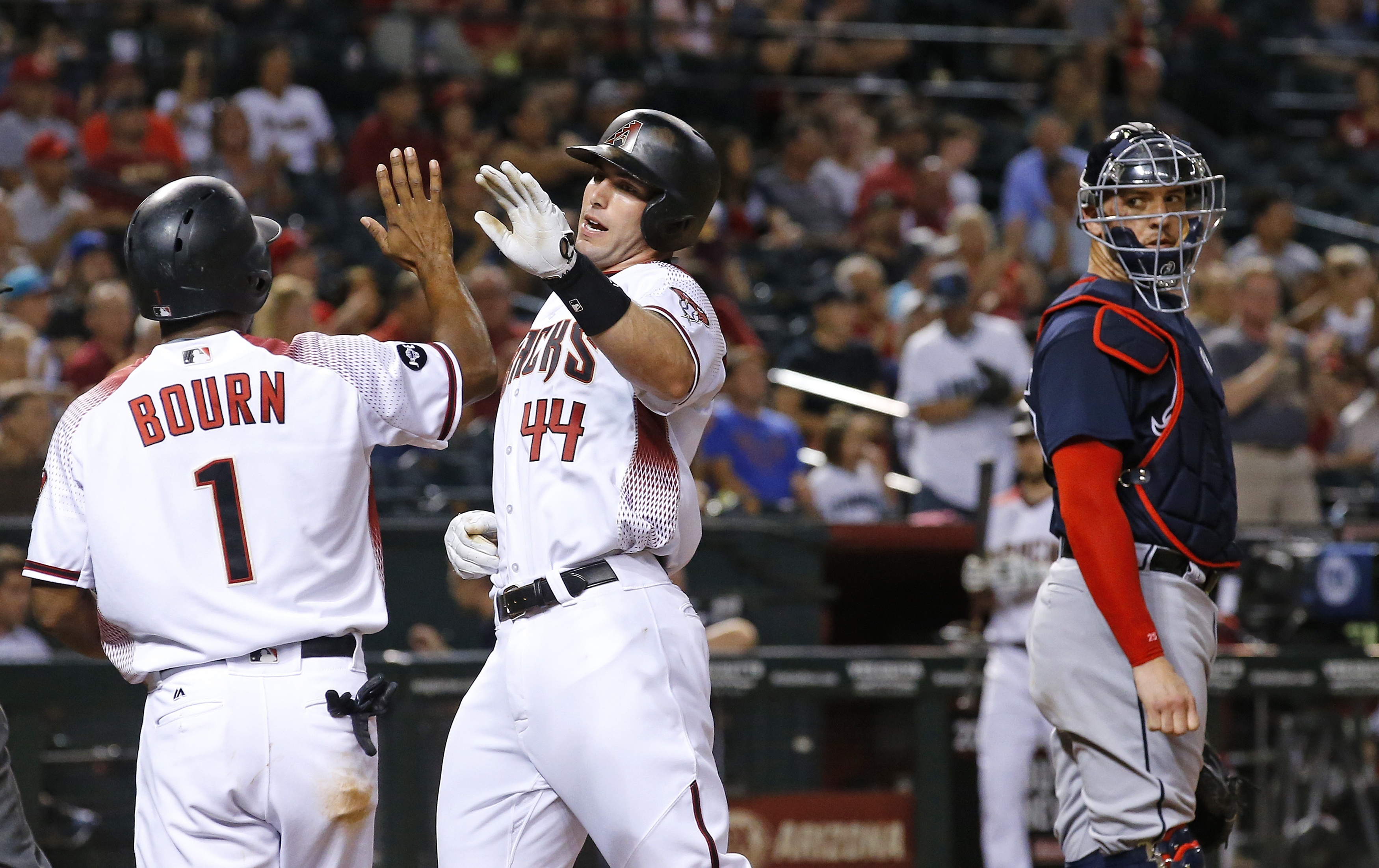 Drury hits sac fly in 11th, D'backs beat Braves 10-9