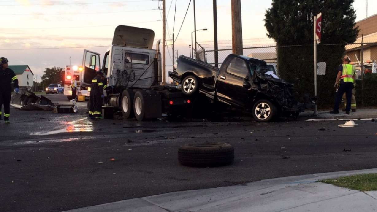 Police ID man killed in collision on Redwood Road