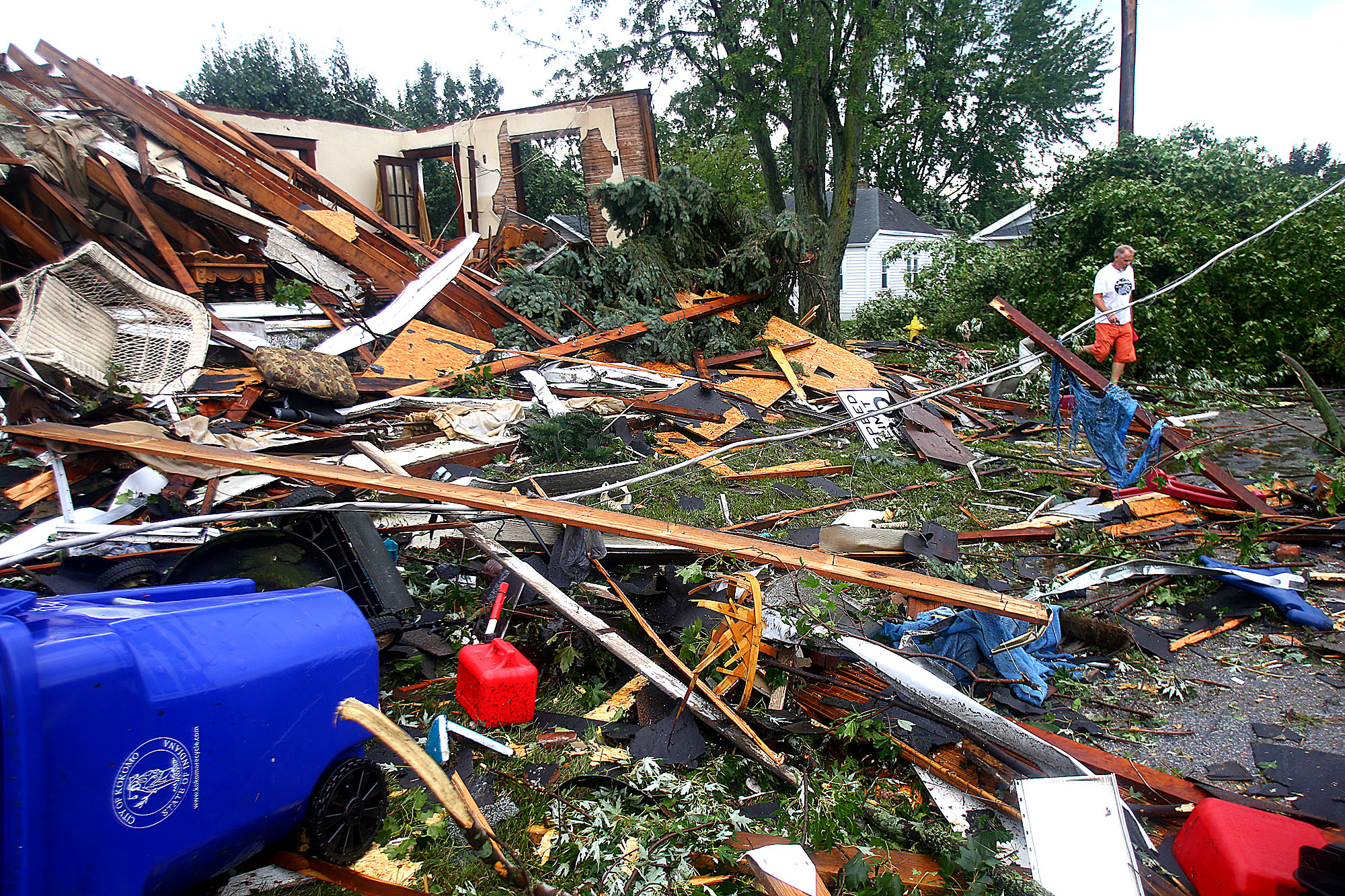 Several tornadoes likely hit Indiana, Ohio; no bad injuries
