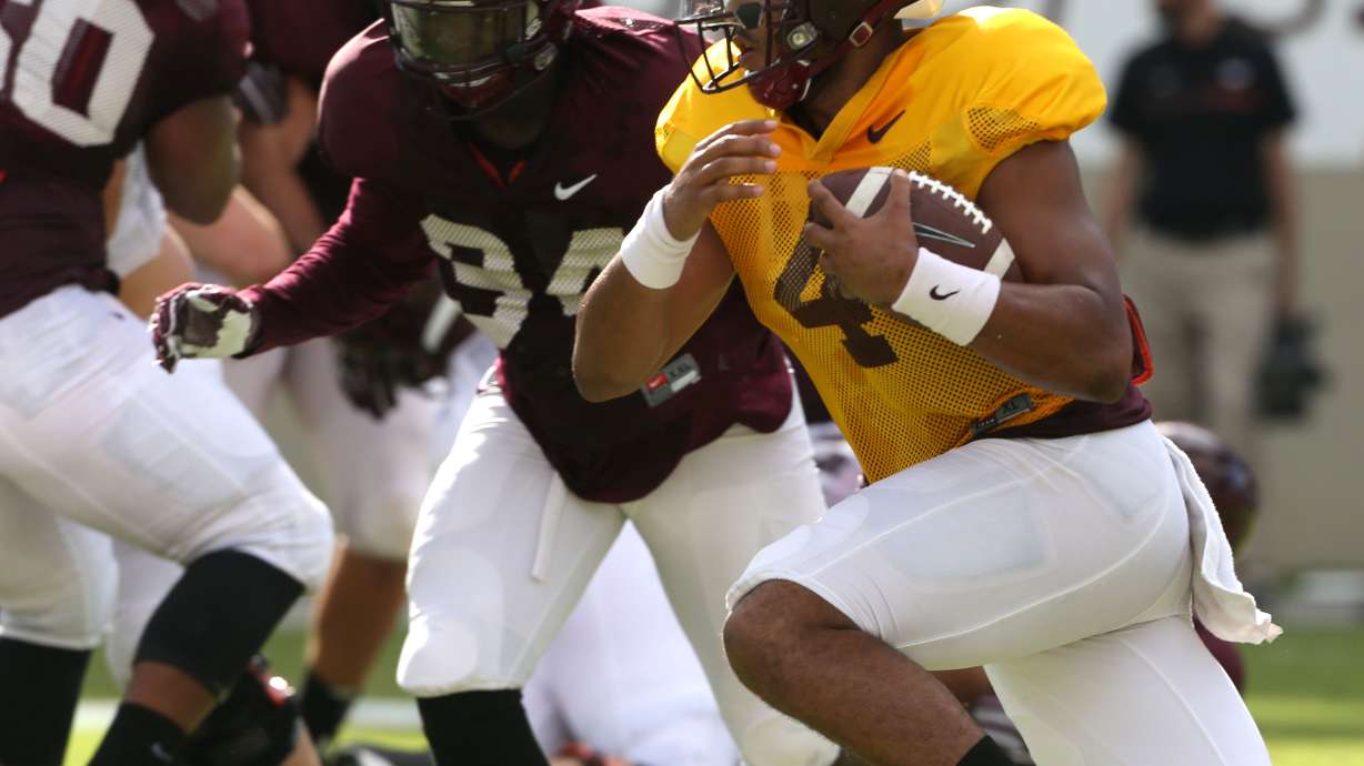 Transfer Jerod Evans named Virginia Tech's starting QB