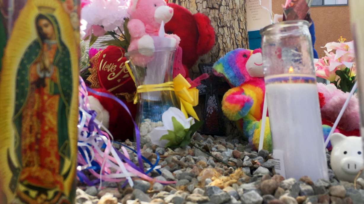 The Latest: Family of slain girl thankful for prayers