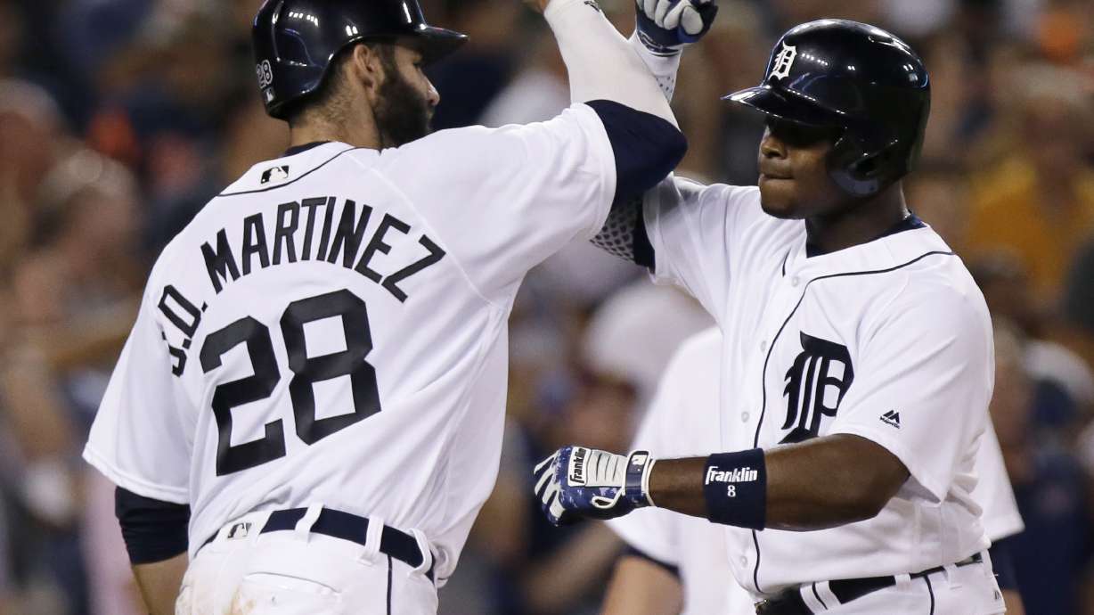 Upton and Verlander lead Tigers to 5th straight win