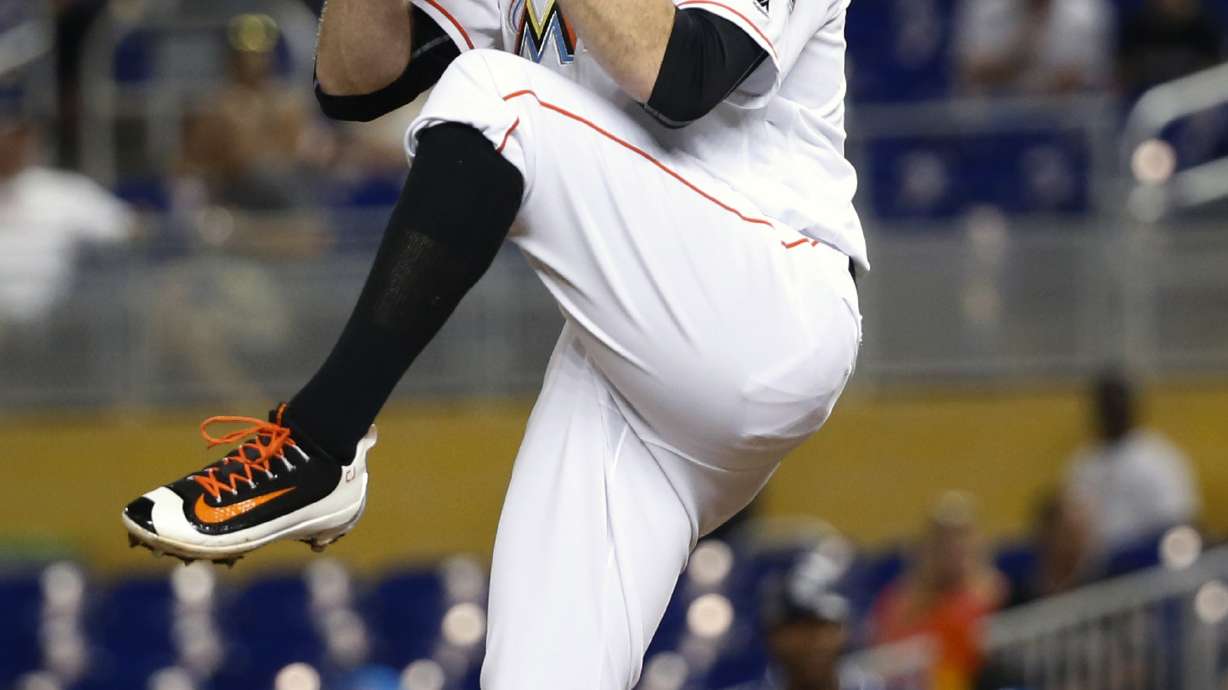 Johnson's RBI double in 9th lifts Marlins past Padres