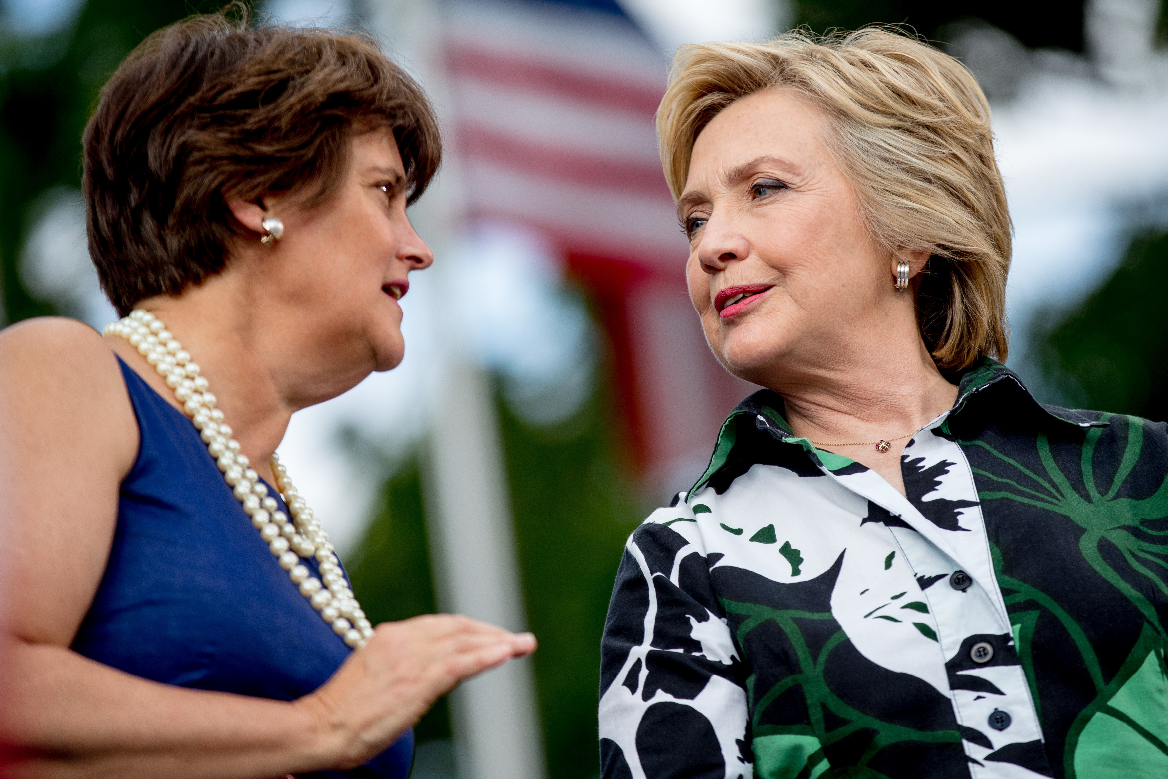 Kaine's wife, Anne Holton, no stranger to political stage