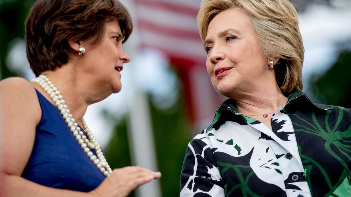 Kaine's wife, Anne Holton, no stranger to political stage