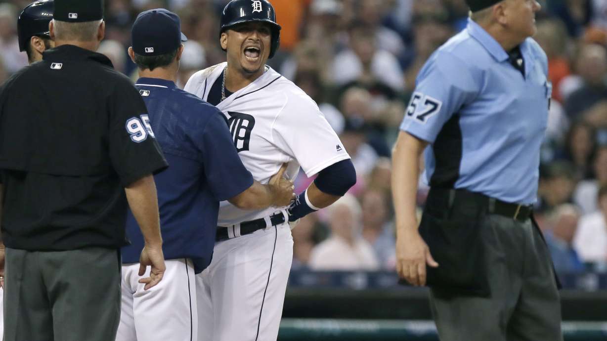 Ejection Night: 4 Tigers tossed vs Angels, win streak ends