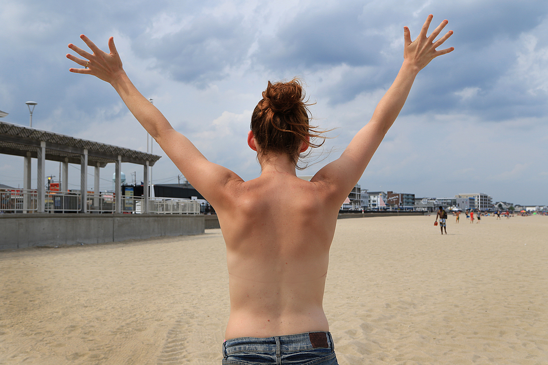 Correction: Topless Women story