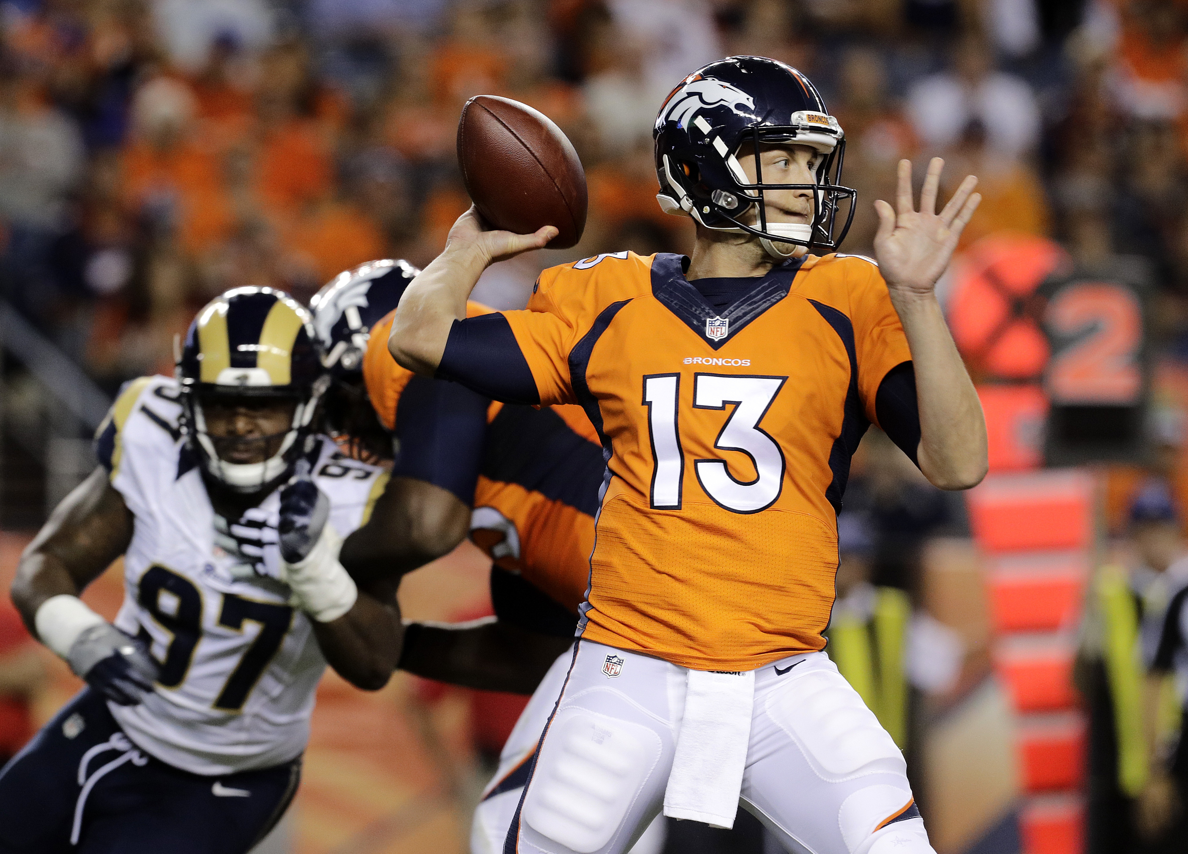 Broncos name their starting quarterback: Trevor Siemian