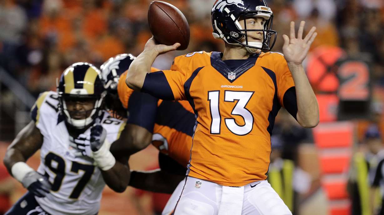 Broncos name their starting quarterback: Trevor Siemian