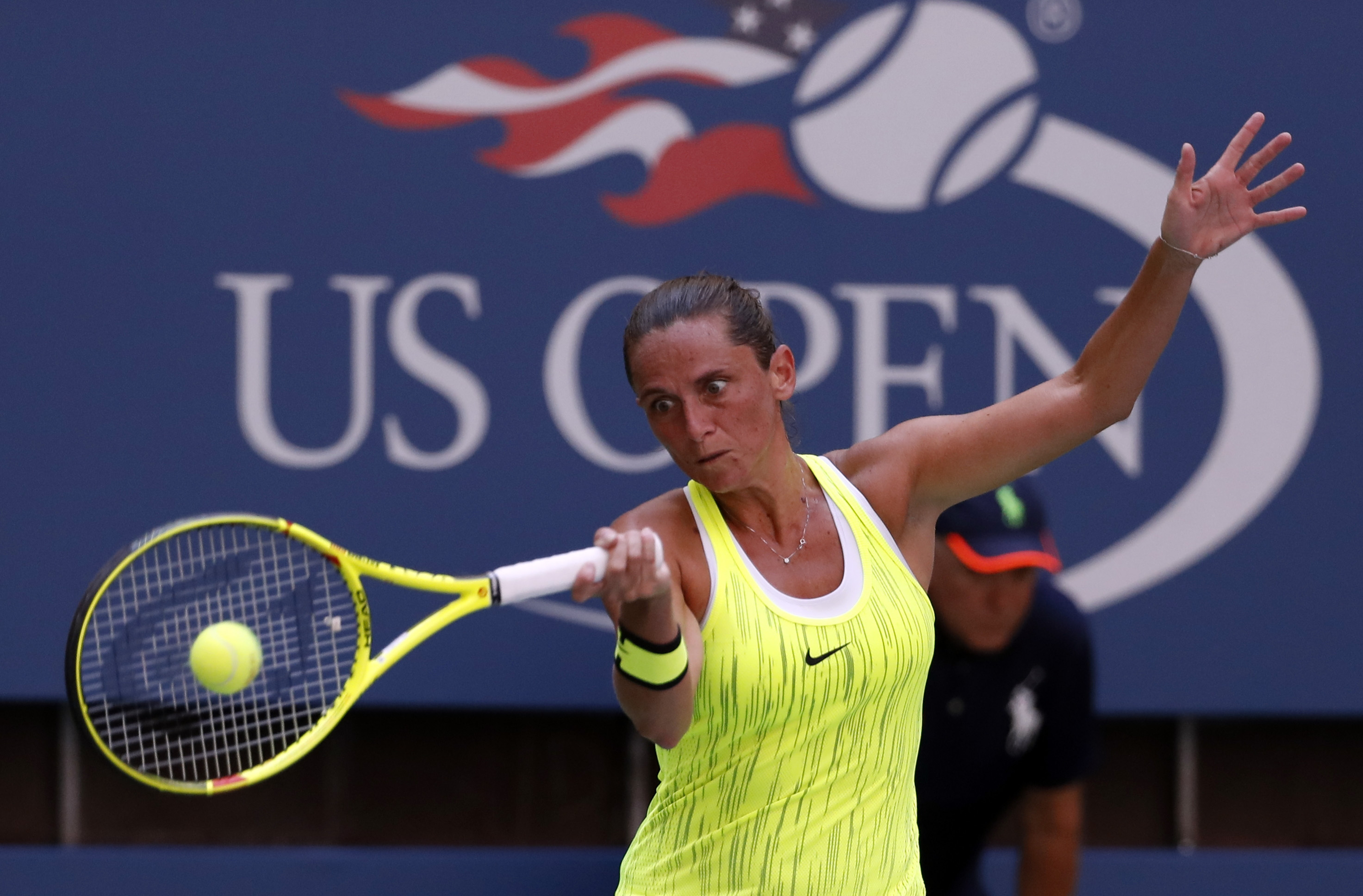 The Latest: Keys rallies for late-night win at US Open