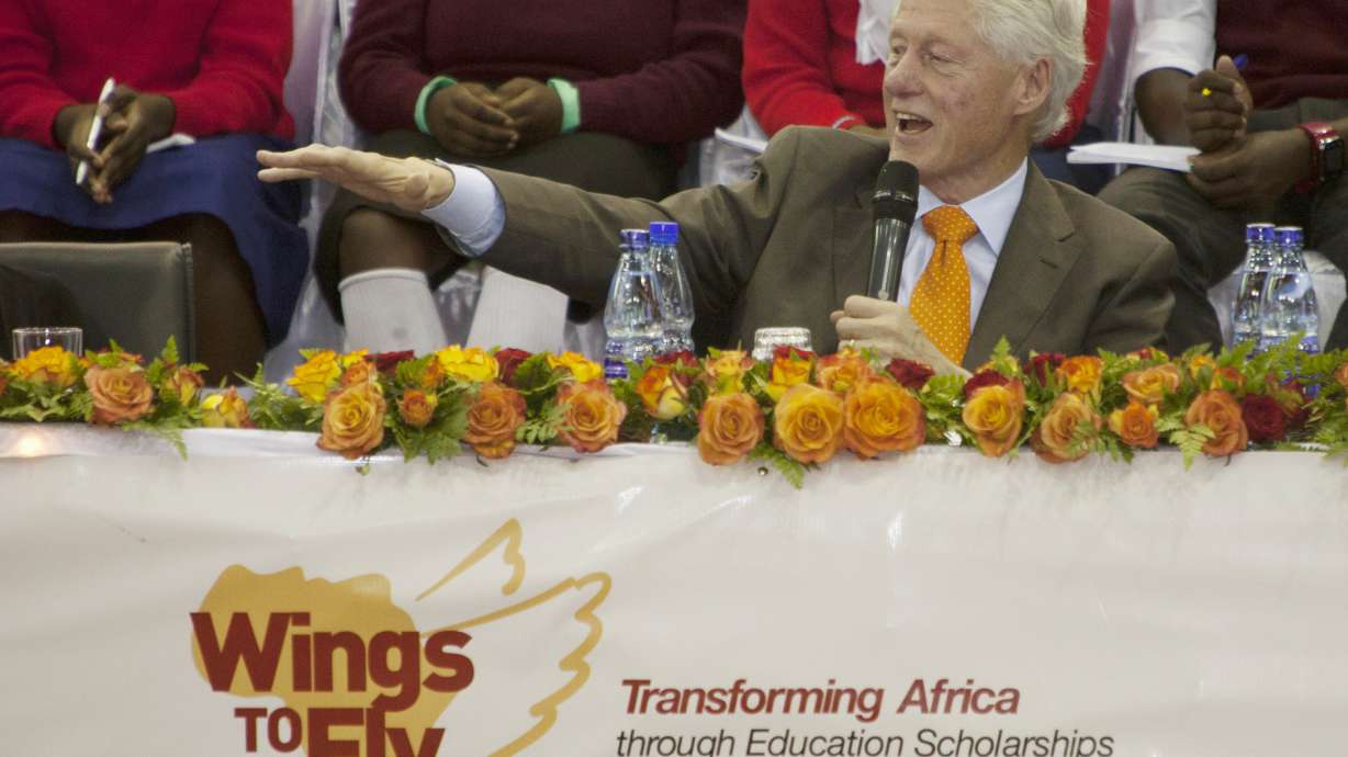 An emotional Bill Clinton eyes possible exit from foundation
