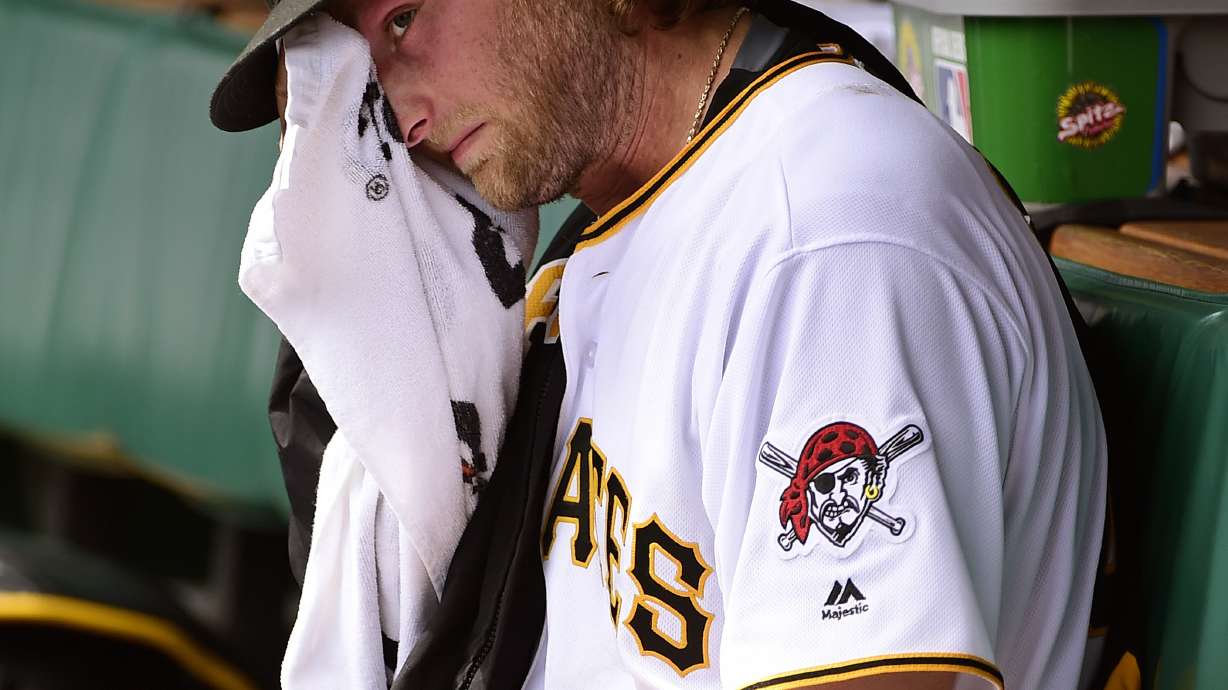 Pirates' ace Cole plays catch day after beginning DL stint