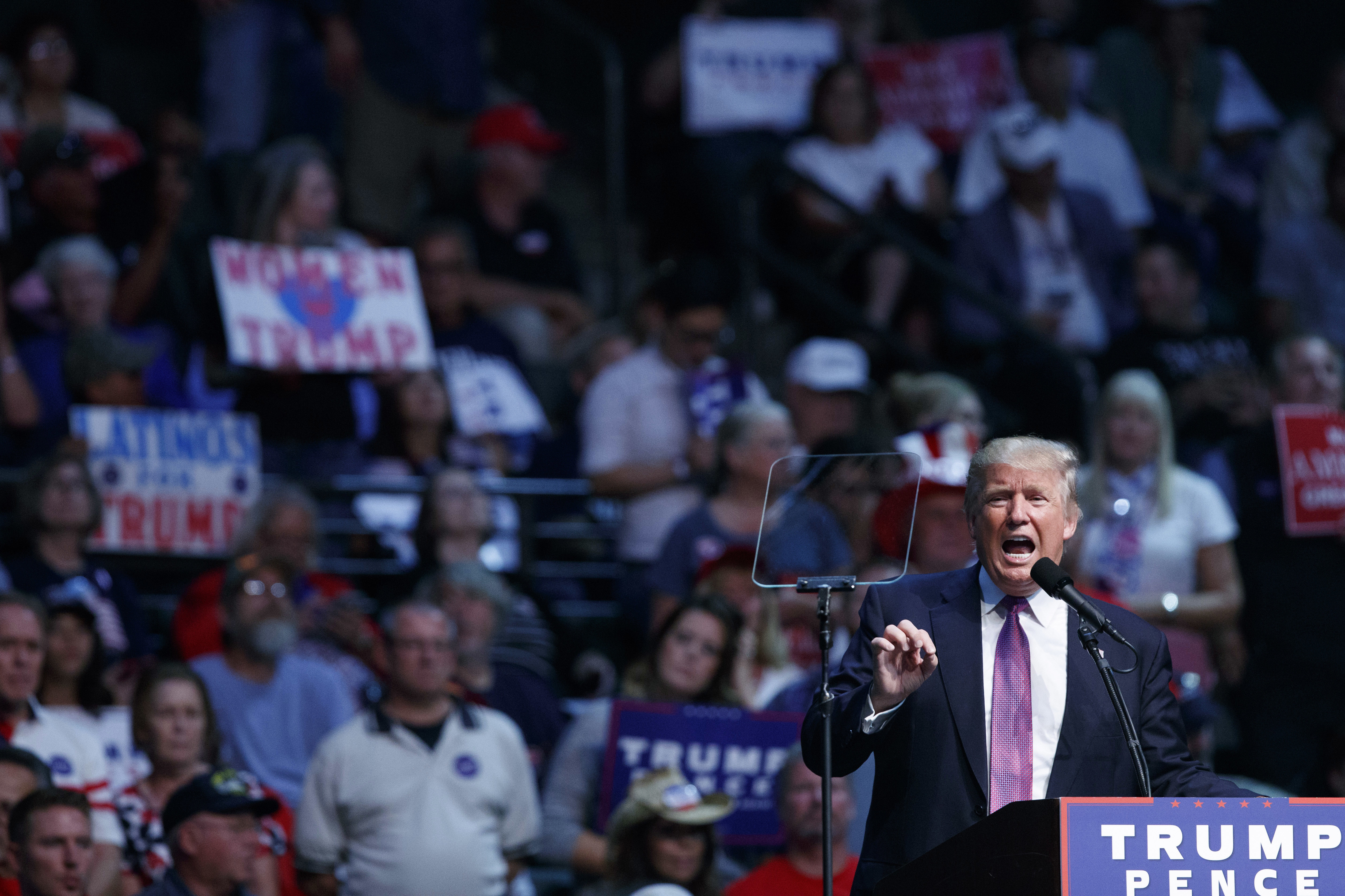 The Latest: Trump says people in US illegally must leave