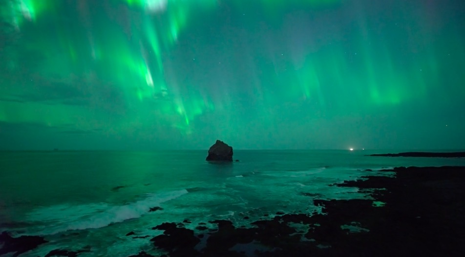 Have You Seen This? Exploring northern lights via drone