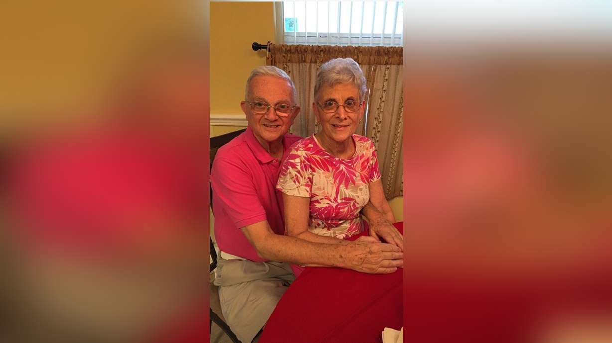 Holy match-rimony: Couple married for 52 years sports matching outfits