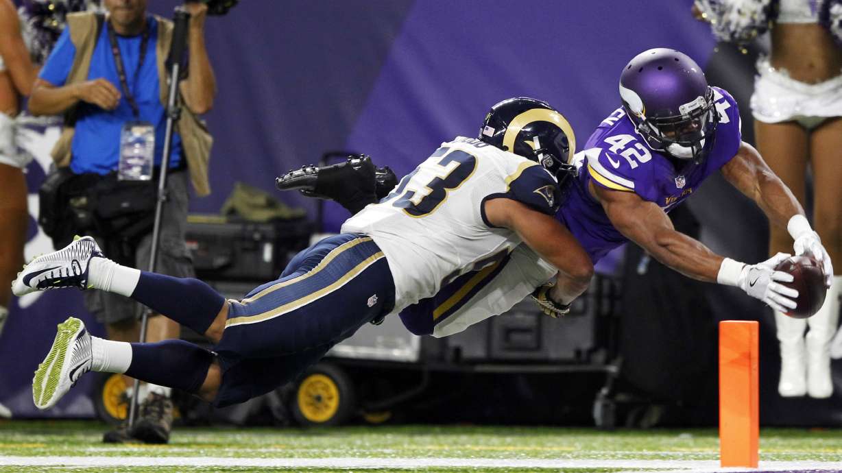 Goff, Rams lose 27-25 to Vikings in preseason finale