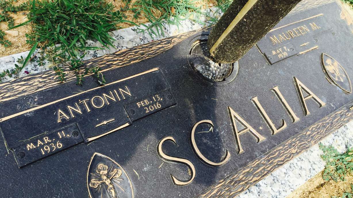 A mystery solved: Where is Scalia buried?