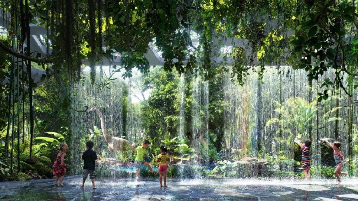 Dubai to build a high-tech rainforest inside a hotel