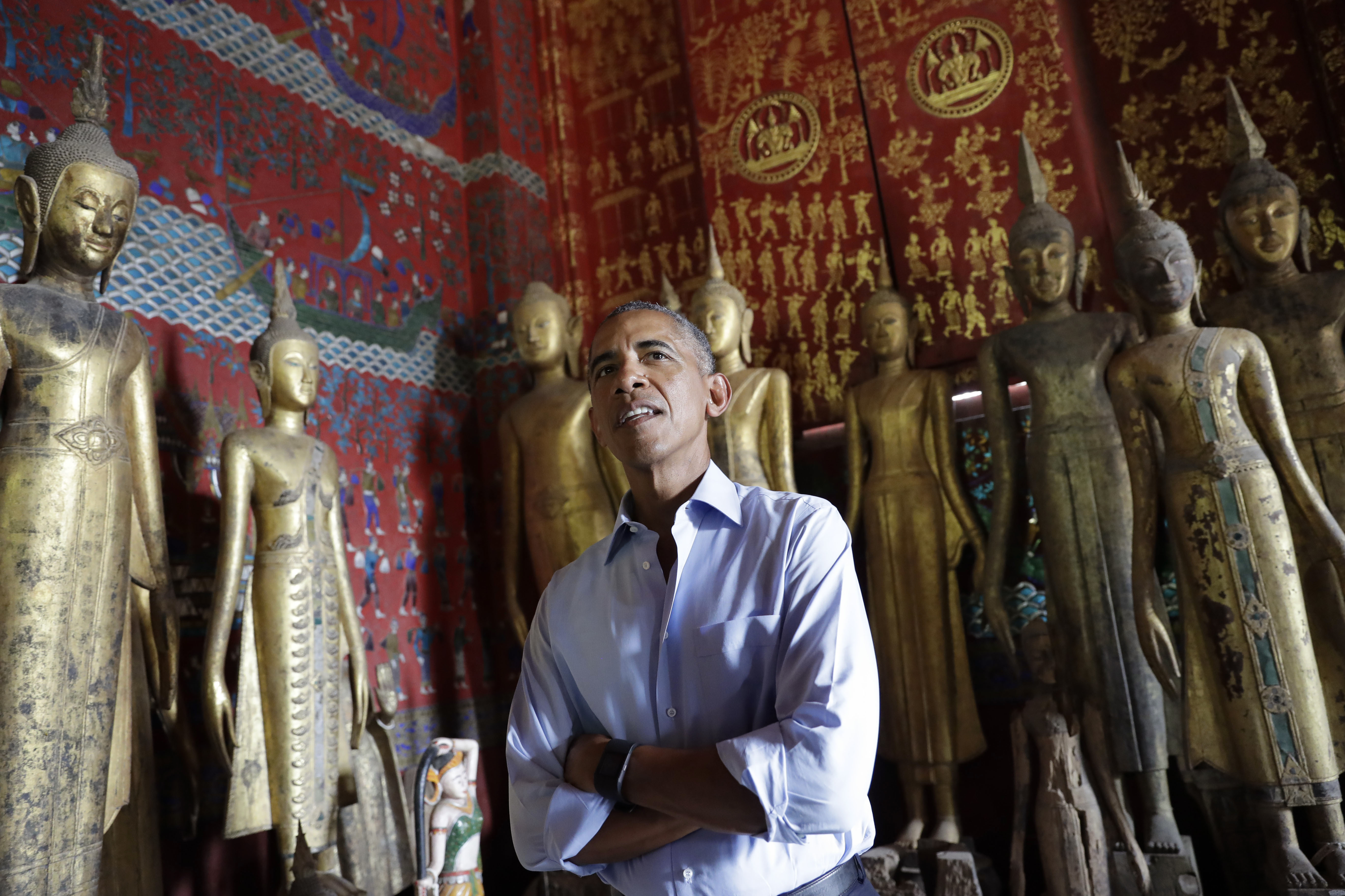 What a contrast: Obama's soft diplomacy, Trump's brash style