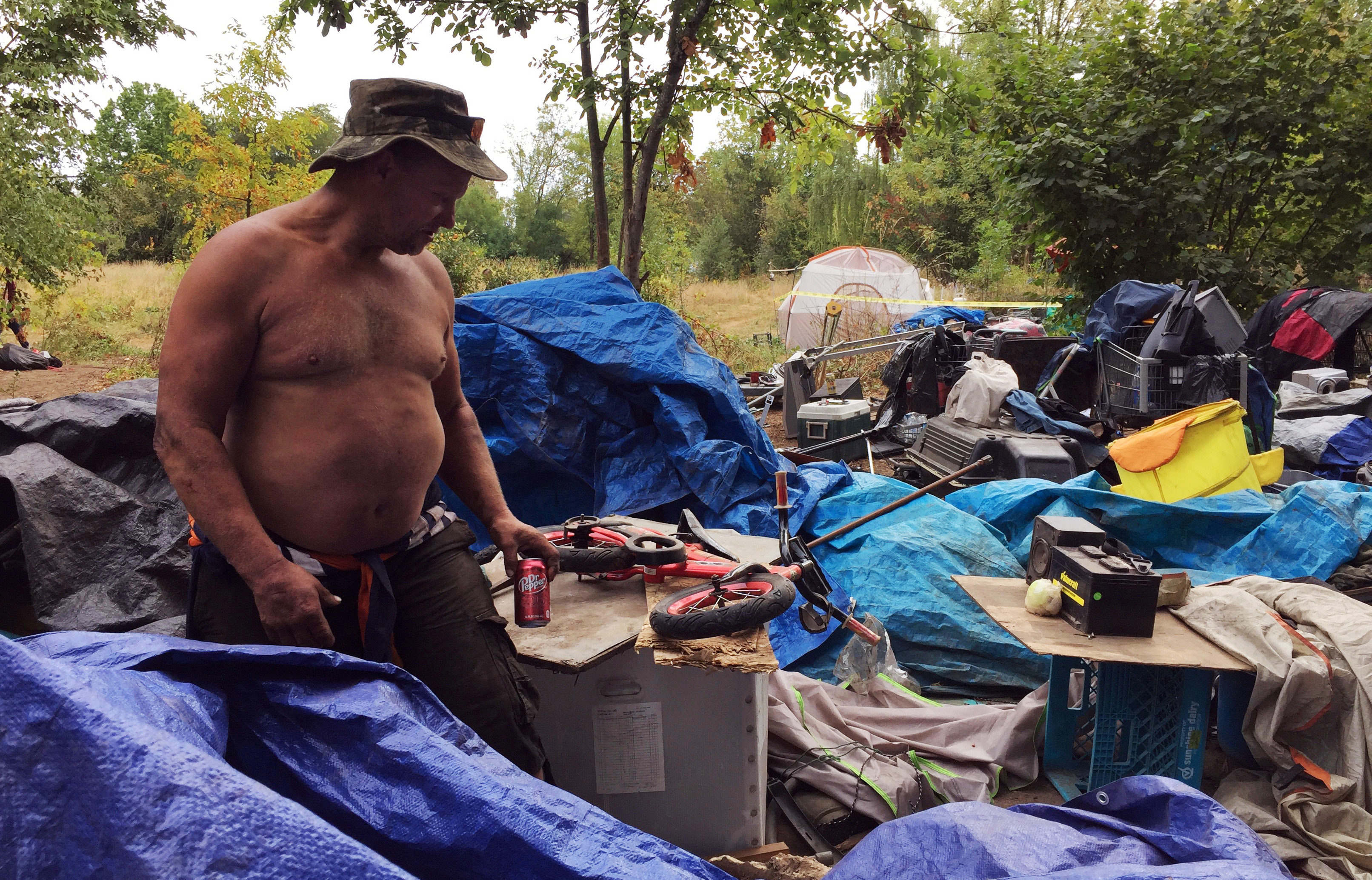 Portland homeless crisis sows dissent in tolerant city