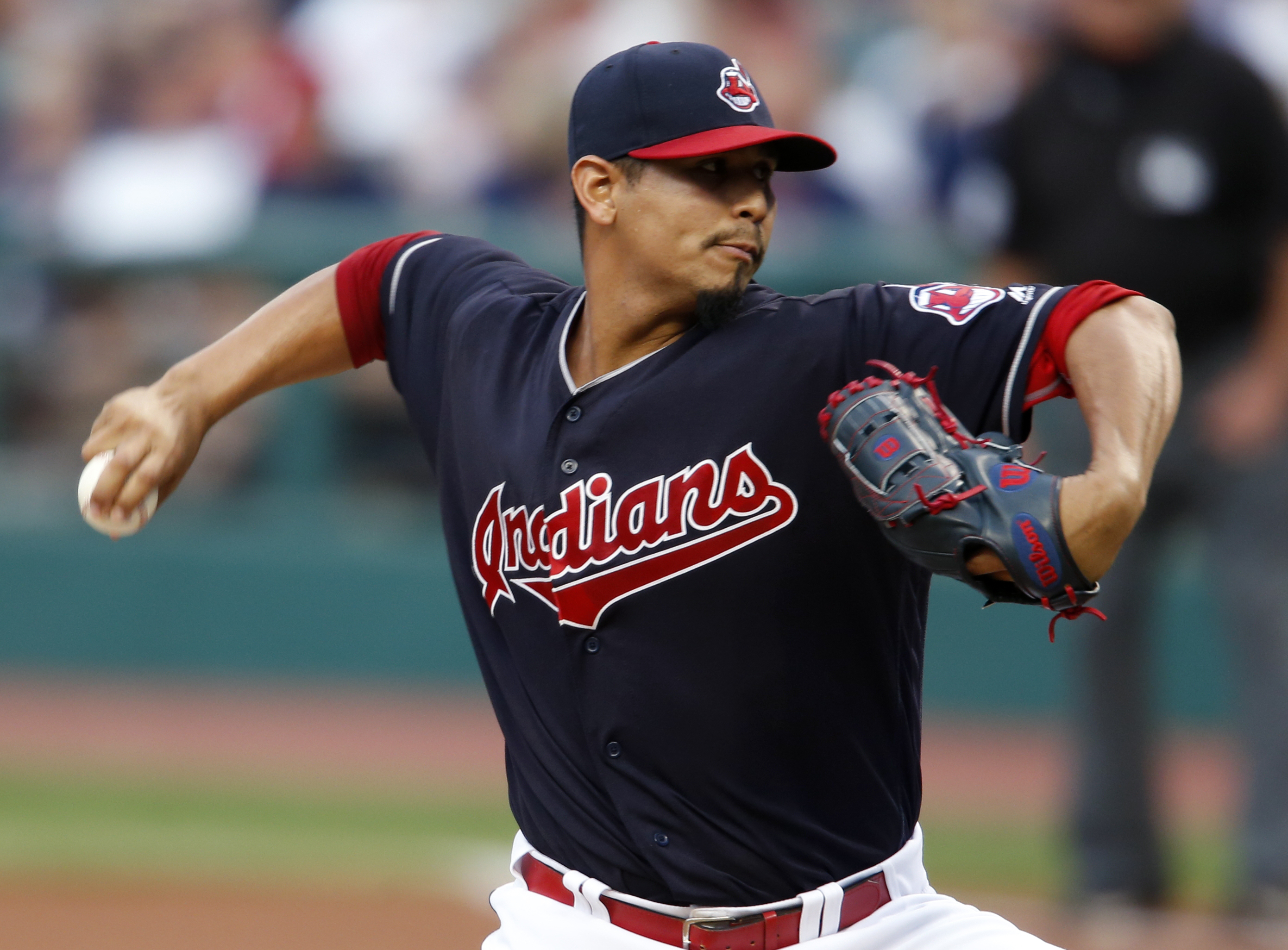 Midges swarm field in Cleveland during Astros-Indians game