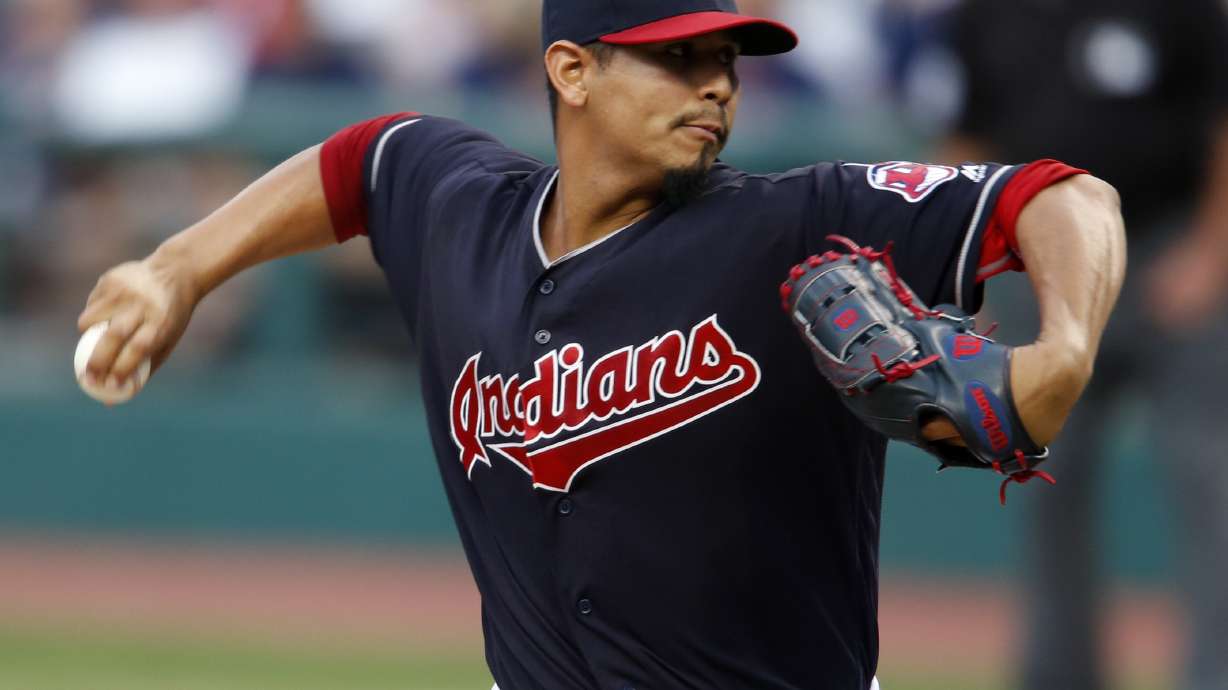 Midges swarm field in Cleveland during Astros-Indians game