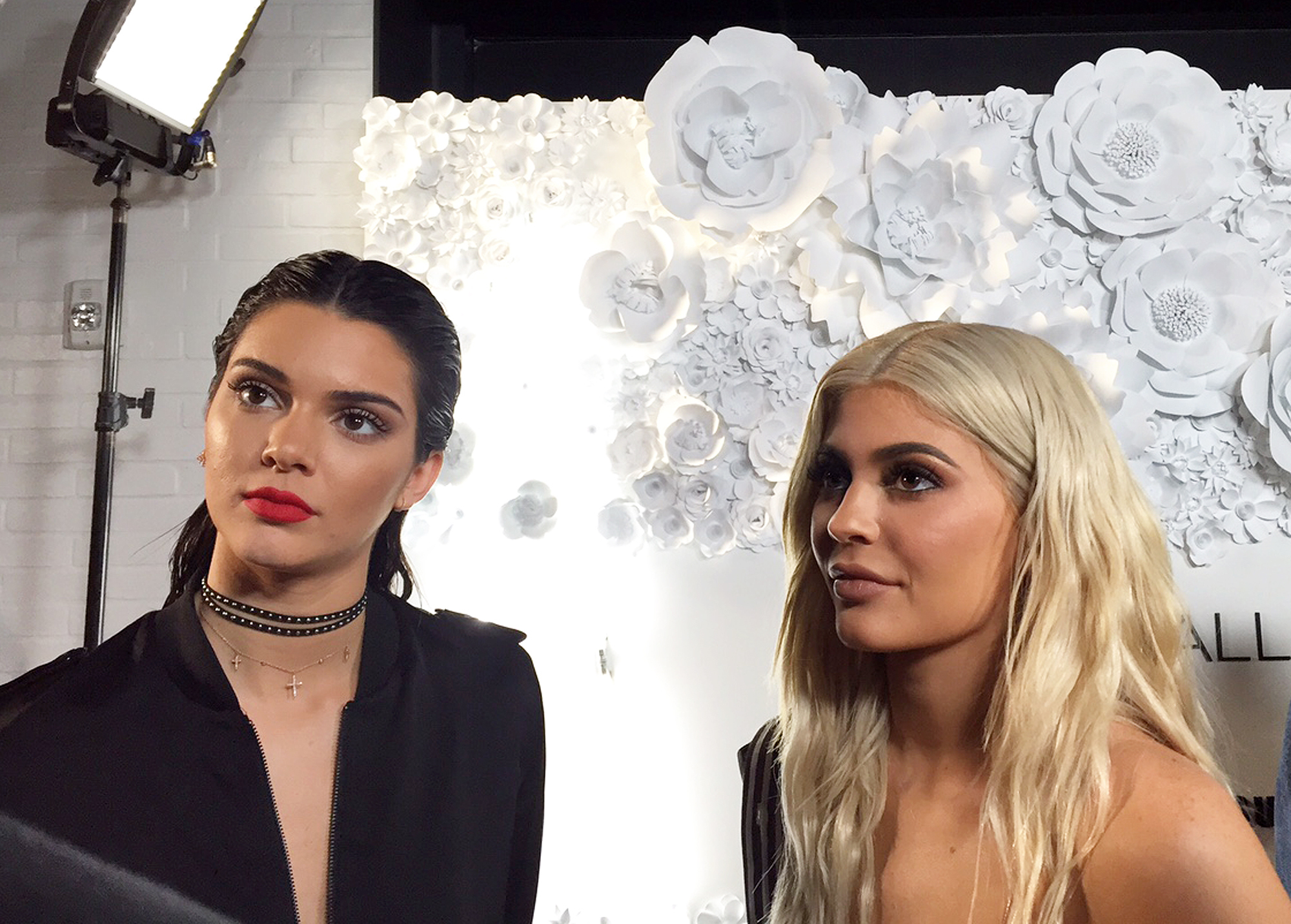 Kendall and Kylie Jenner display their own creations