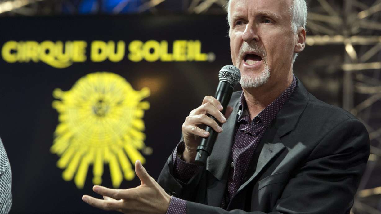 James Cameron talks 'Avatar' sequels, Cirque du Soleil show