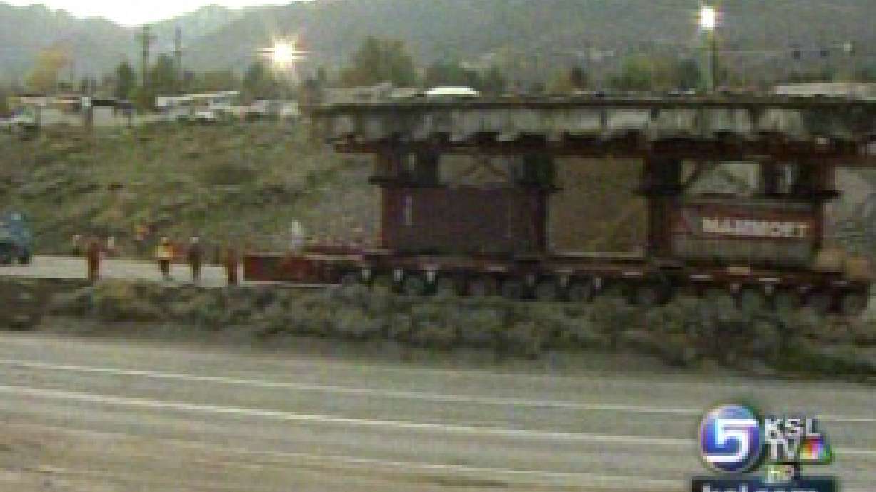 UDOT Removes Bridge in First-of-its-Kind Project