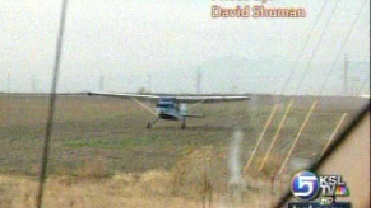 Field Used for Emergency Landing