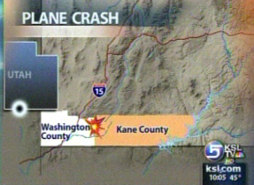 Small Plane Crashed Near Zion National Park