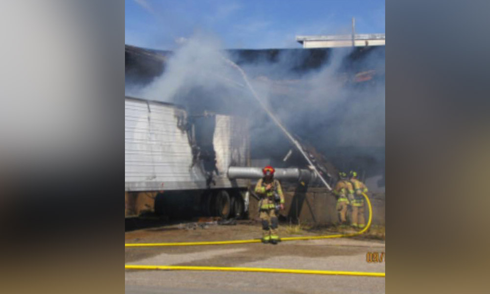 Fire at industrial complex in Clearfield causes $80K in damage
