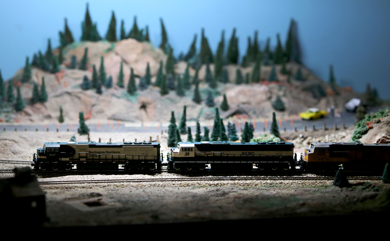 Train Day takes place at Discovery Gateway Children's Museum of Utah in Salt Lake City on Saturday, Sept. 10, 2016. (Photo: Laura Seitz, Deseret News)