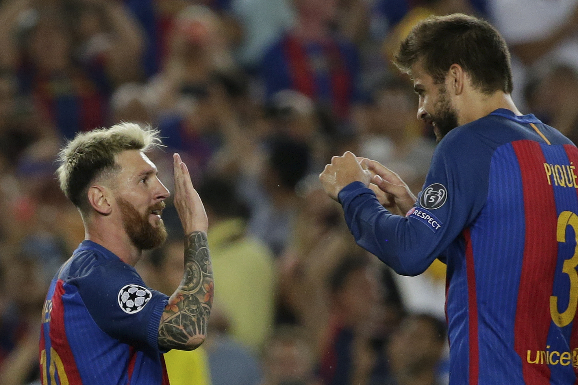 Messi hits hat trick as Barcelona thrashes Celtic 7-0