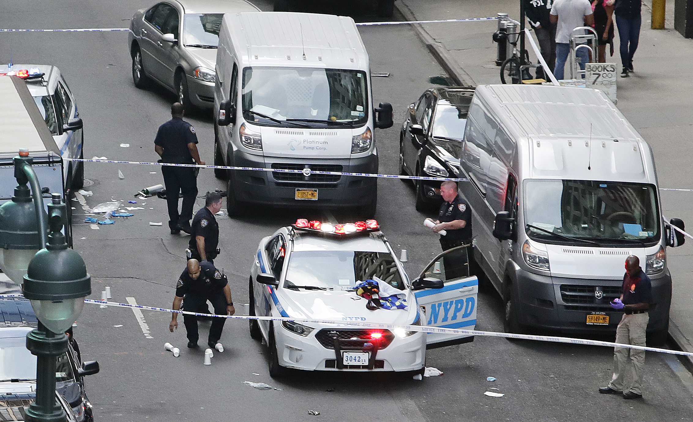 Police: Man with meat cleaver shot by officers after attack