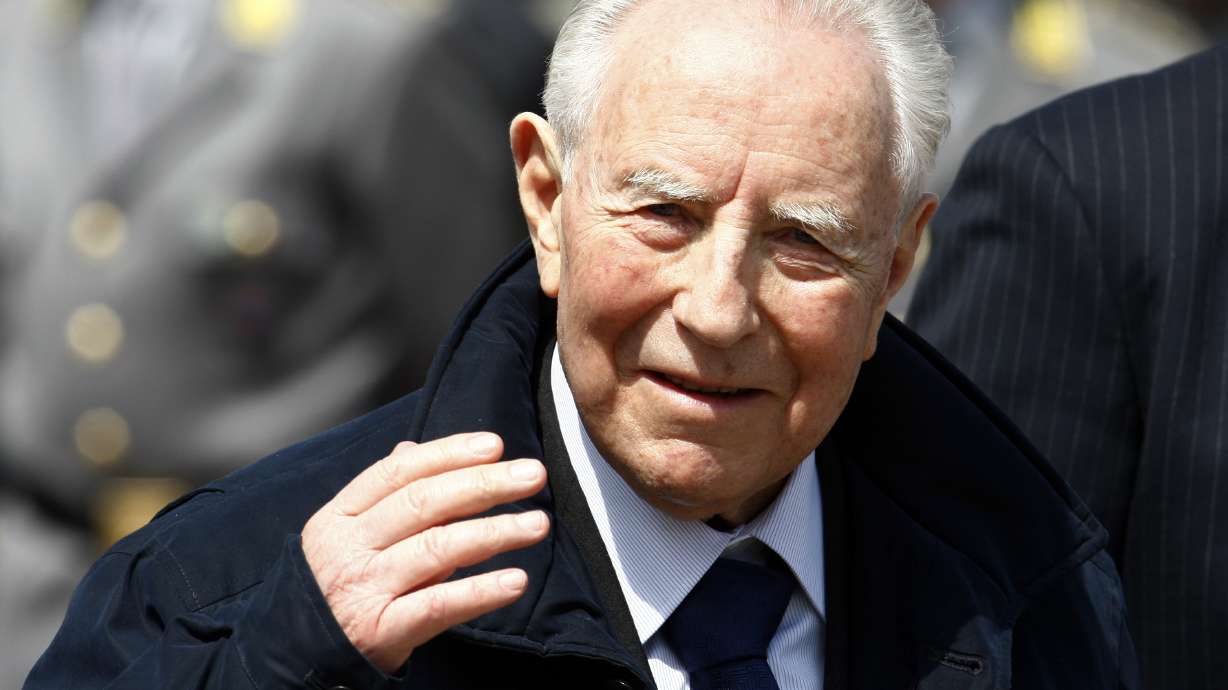 Former Italian president and premier Ciampi dies at 95
