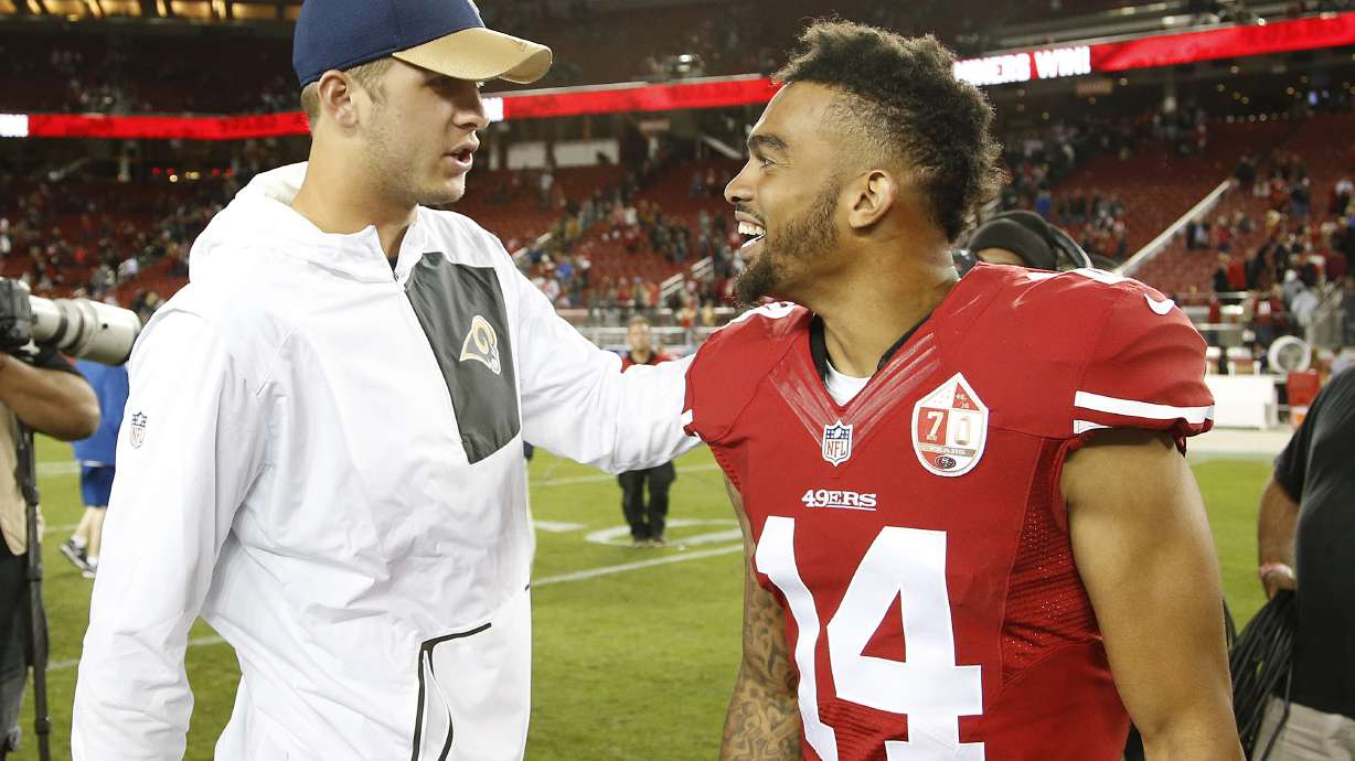 No. 1 pick Jared Goff will be Rams' backup QB on Sunday