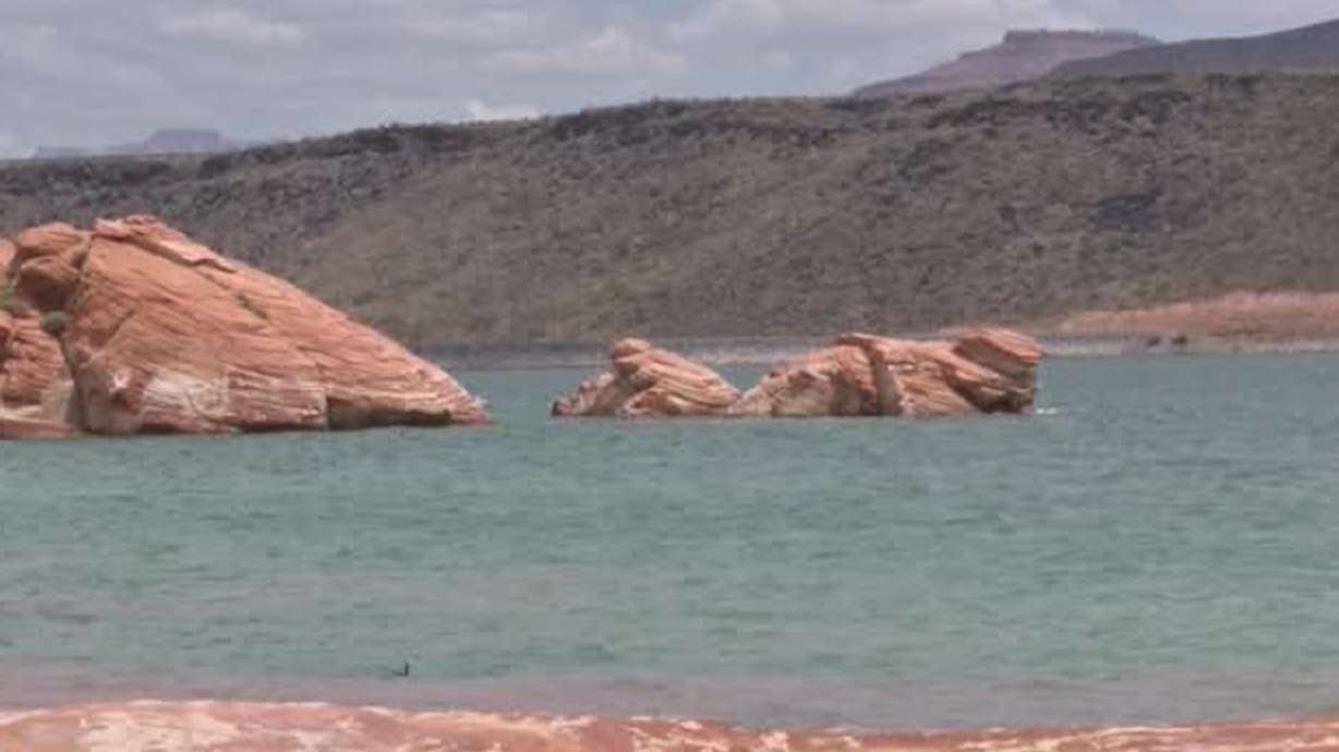 Sand Hollow State Park is pictured. Police in Washington County are searching for two people who went missing Tuesday afternoon.