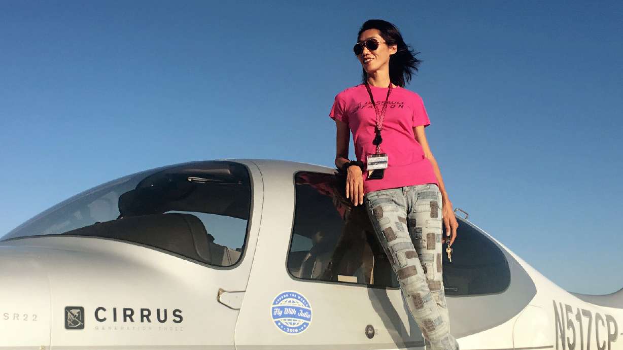CORRECTING and REPLACING Florida Pilot Julie Wang Completes Record-Setting Solo Around-the-World Flight